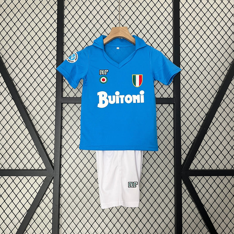 NAPOLI I 87/88 CONJUNTO INFANTIL (RETRO)